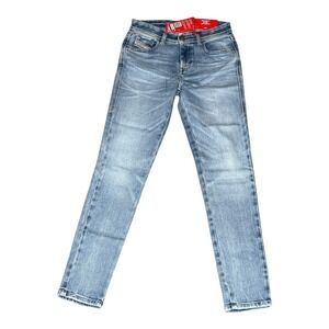 NWT Diesel Industry Womens Light Wash Skinny W26 L30‎ Jeans 2017 Slandy 09G18